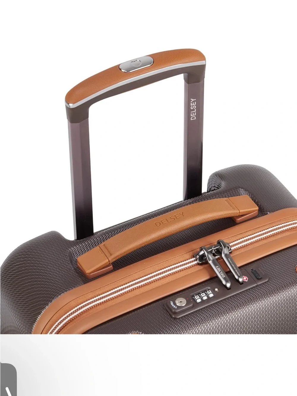 New DELSEY PARIS 2 Piece Set (20”Carry On + 28” Check Luggage)